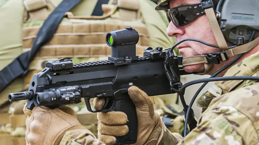 The Heckler & Koch MP7 is used around the world.