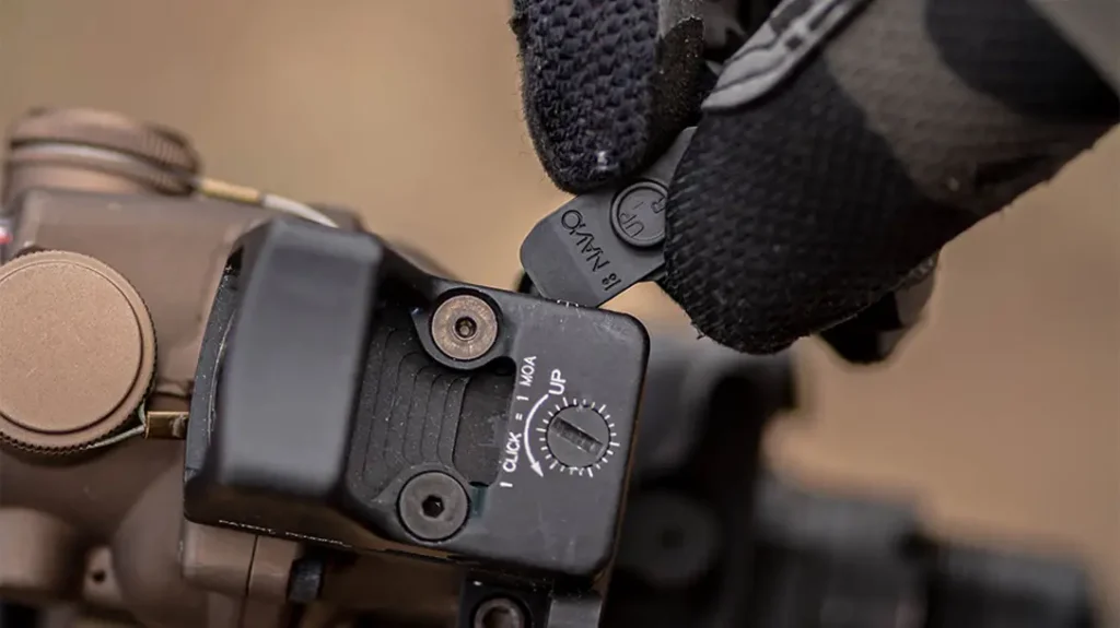 The MultiTasker Nano is perfect for red dots.