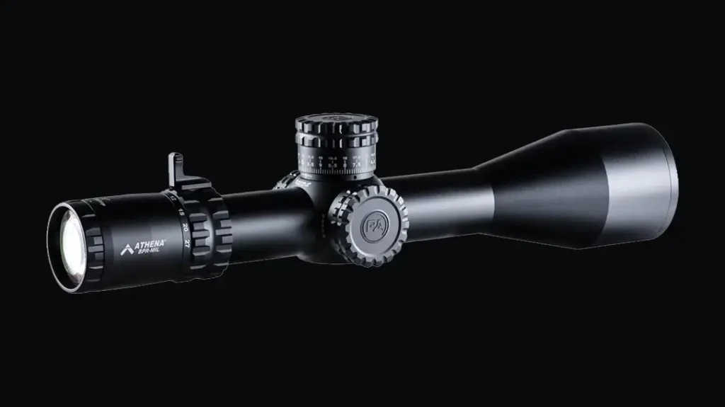 The SLx 4.5-27x56 FFP is a first focal plane optic.