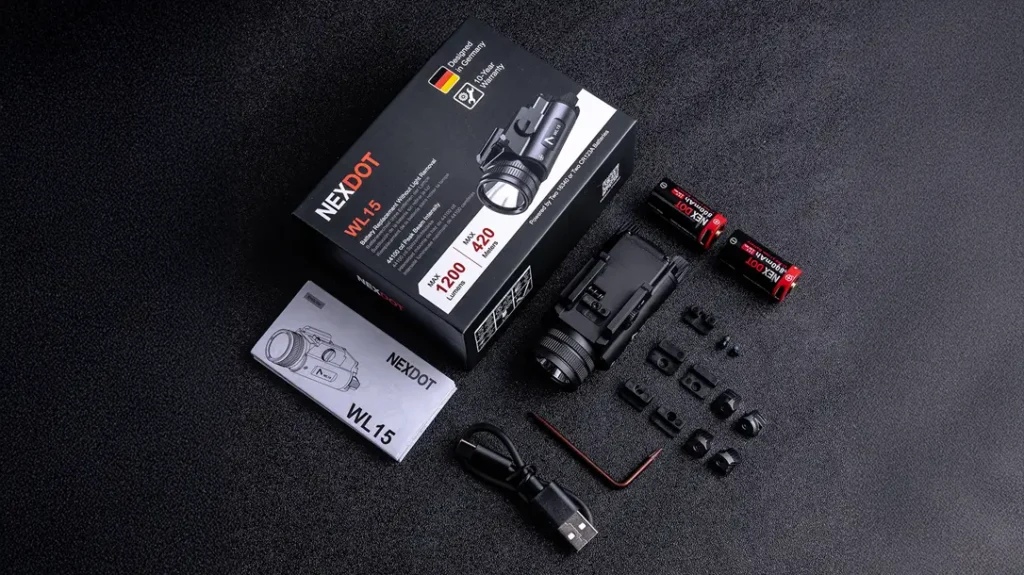 The WL15 comes as a complete kit.