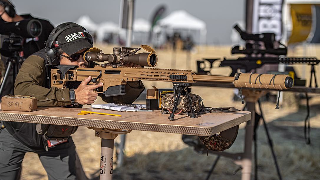 Barrett MRAD Mk22 rifle, test